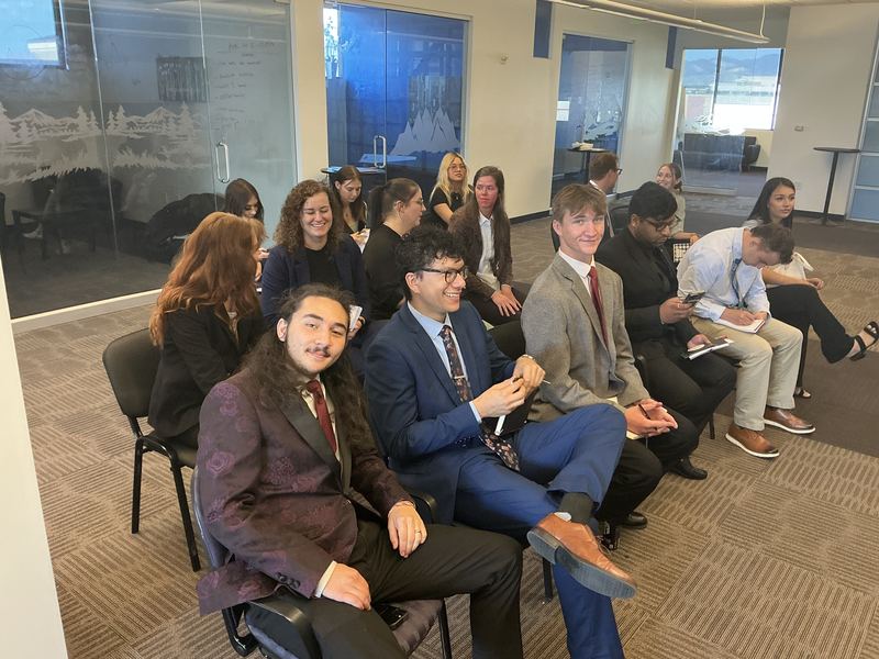 Clarity team members seated during a professional development workshop